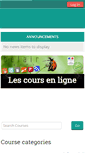 Mobile Screenshot of moodle.lyceebelair.fr